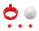 Thumbnail image for Romi Chassis Ball Caster Kit - Red
