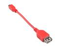 Thumbnail image for USB OTG Cable - Female A to Micro B - 5in