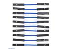 Thumbnail image for Premium Jumper Wire 10-Pack F-F 1" Blue