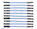 Thumbnail image for Premium Jumper Wire 10-Pack F-F 2" Blue