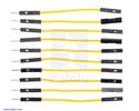 Thumbnail image for Premium Jumper Wire 10-Pack M-F 2" Yellow