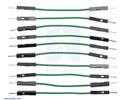 Thumbnail image for Premium Jumper Wire 10-Pack M-M 2" Green