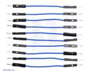 Thumbnail image for Premium Jumper Wire 10-Pack M-M 2" Blue