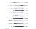 Thumbnail image for Wires with Pre-crimped Terminals 10-Pack M-F 1" Black