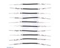 Thumbnail image for Wires with Pre-crimped Terminals 10-Pack M-M 1" Black