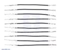 Thumbnail image for Wires with Pre-crimped Terminals 10-Pack M-F 2" Black