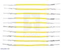 Thumbnail image for Wires with Pre-crimped Terminals 10-Pack M-M 2" Yellow