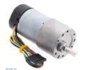 Thumbnail image for 150:1 Metal Gearmotor 37Dx73L mm with 64 CPR Encoder (Helical Pinion)