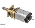 Thumbnail image for 15:1 Micro Metal Gearmotor MP 6V with Extended Motor Shaft
