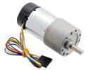Thumbnail image for 100:1 Metal Gearmotor 37Dx73L mm 24V with 64 CPR Encoder (Helical Pinion)