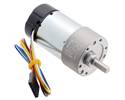 Thumbnail image for 6.3:1 Metal Gearmotor 37Dx65L mm 24V with 64 CPR Encoder (Helical Pinion)