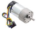 Thumbnail image for 10:1 Metal Gearmotor 37Dx65L mm 24V with 64 CPR Encoder (Helical Pinion)