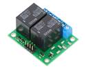 Thumbnail image for Pololu Basic 2-Channel SPDT Relay Carrier with 12VDC Relays (Assembled)