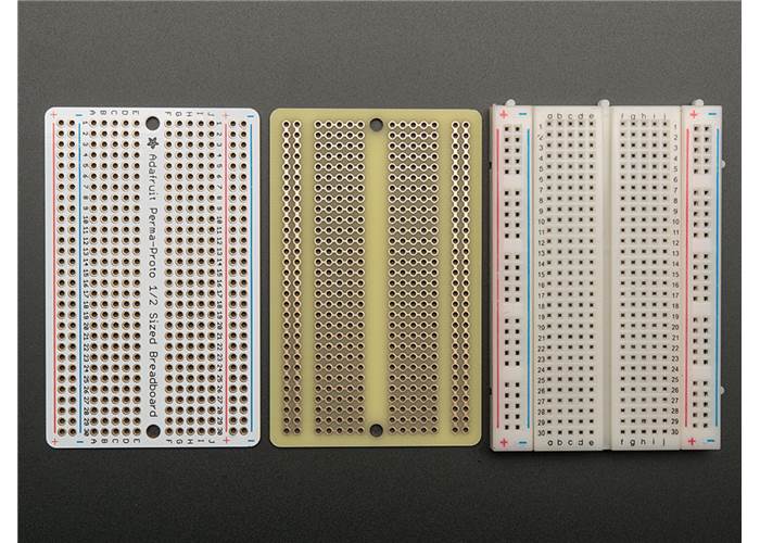 Adafruit PermaProto HalfSized Breadboard PCB (3Pack)