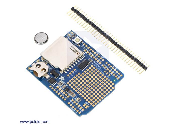 Adafruit Data Logging Shield for Arduino Robot Gear Australia