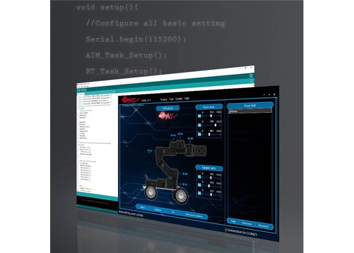 6 dof robotic arm arduino code