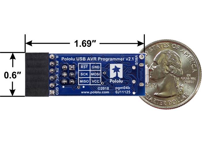 Pololu USB AVR Programmer v2.1 - Robot Gear Australia