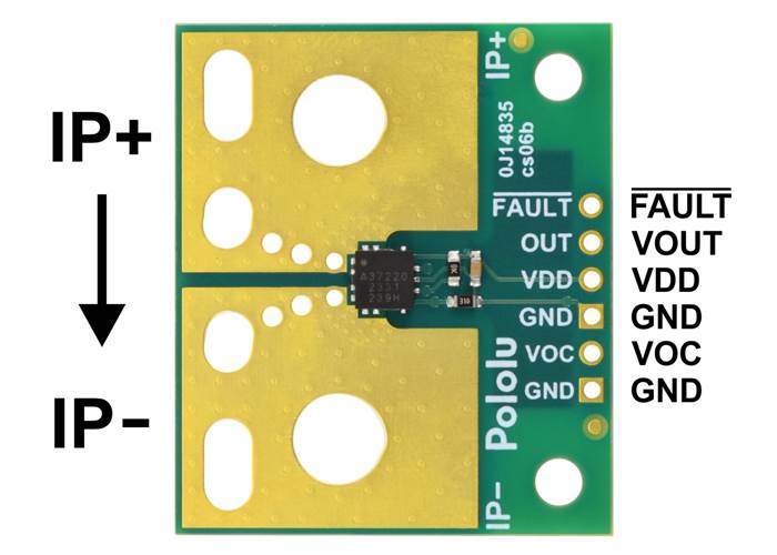 ACS37220LEZATR-200B5 Current Sensor Large Carrier -200A to +200A, 5V